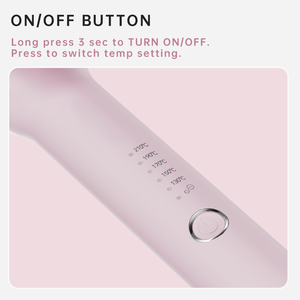 Nouveau style fer à boucler électrique en céramique ionique négative, coiffage rapide, arrêt automatique, pince longue, 1,25 pouce, grandes boucles, usage quotidien, usage <span class=keywords><strong>privé</strong></span> - Product Image 6