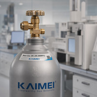 Gaz néodyme (N) ultra pur 6N, CAS 7440019, qualité électronique, gaz rare pour la fabrication de semi-conducteurs et la production de puces