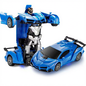 Coche Robot de Control Remoto Deformable, Robot de Control Remoto por Radio, Deformación con un Clic, Escala 1:18, Transformable - Product Image 5