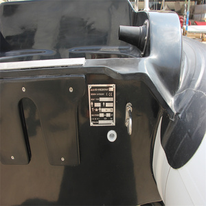 Barco RIB390C de 13 pies de Fábrica China, Bote Inflable de Fibra de Vidrio con Consola Central, RIB y Motor Fuera de Borda para Pesca - Product Image 6