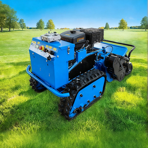 Remolque totalmente automático Control remoto Crawler Lawn China Origin Motor de tamaño personalizado Cortacésped de huerto - Product Image 5