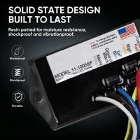 Pengontrol Lampu Strobo LED 7 Pola Kedip Modul Flasher LED Acak Solid State 12V Universal untuk Mobil Truk Trailer RV Bus