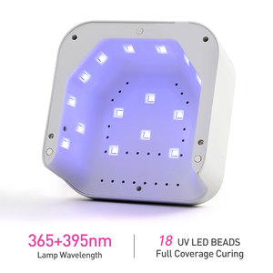 CANNI <span class=keywords><strong>Lampe</strong></span> à Ongles <span class=keywords><strong>UV</strong></span> <span class=keywords><strong>LED</strong></span> 48W, Séchoir à Ongles <span class=keywords><strong>LED</strong></span> <span class=keywords><strong>pour</strong></span> Salon et Domicile, Durcissement de Tous les <span class=keywords><strong>Vernis</strong></span> Gels, Équipement Professionnel - Product Image 4