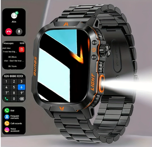 Montre connectée rectangulaire DF TAC pour homme, étanche, avec bracelet camouflage, vente en gros, montre de randonnée étanche pour l'extérieur - Product Image 1