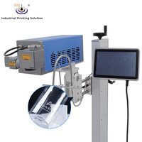 Sistema de Marcado Láser de CO2 Industrial IPS-LC60 F MG de 9.3μm con Gran Campo de Marcado para Codificación de Botellas y Cartones
