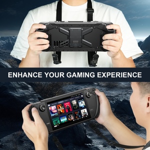 Van Hơi Nước Sàn 2022 Tương Thích Vỏ Bảo Vệ Chống Sốc PC + TPU Đứng Bìa Phụ Kiện Mang Trường Hợp Silicone Trường Hợp - Product Image 3