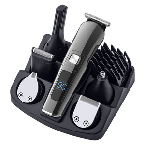 Kit de Aseo Masculino 7 en 1 de Alta Calidad, Acero Inoxidable, Resistente al Agua IPX6, Recargable Automáticamente, Batería de 1200 mAh, Profesional para el Cabello - Product Image 2