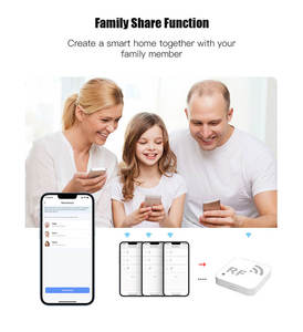 TY-RF01 Tuya WiFi RF Control Remoto Inalámbrico para Puerta de Coche, Duplicador de Control Remoto Inteligente Tuya con Control por APP para Control de Acceso - Product Image 6