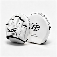 Cibles de frappe en cuir microfibre souple et respirant, absorbant les chocs, pour l'entraînement de Muay Thai et de MMA