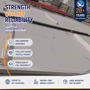 Factory Direct ISO Certified 304 316L No.1 Finish Annealed 0.8mm 1500mm EN 10088 Stainless Steel Sheet - Product Image 1