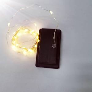 Solar Powered <b>LED</b> <b>Light</b> String Battery Box With Solar Panel For Indoor Outdoor Decorative Lighting - Product Image 3