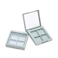 Vente en gros d'ombre à paupières de qualité fine Quad Plate cache-poussière boîte d'ombre à paupières légère