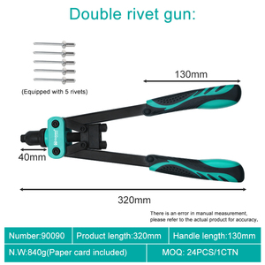 <span class=keywords><strong>Pince</strong></span> <span class=keywords><strong>à</strong></span> riveter manuelle pour <span class=keywords><strong>écrou</strong></span>s <span class=keywords><strong>à</strong></span> sertir, outil de pose d'inserts filetés, machine <span class=keywords><strong>à</strong></span> riveter <span class=keywords><strong>à</strong></span> économie de main-d'œuvre pour métrique - Product Image 6