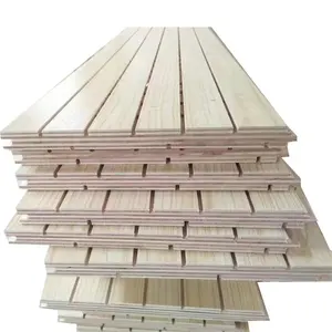 New Product Golden Supplier Acoustic Wood Panel Competitive Price Sound Proof Wall Panels Acoustic WPC Wall Panel 8 Feet