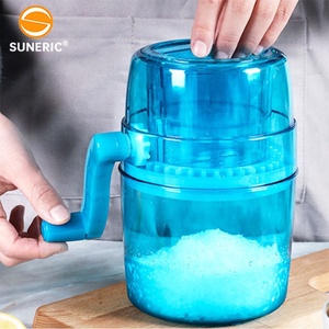 Portable Mini Plastic Hand Crank <strong>Ice</strong> <strong>Crushing</strong> <strong>Blender</strong> Snow Cone <strong>Ice</strong> Shaver Manual <strong>Ice</strong> Crusher for Home - Product Image 3