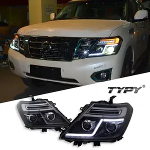 ชุดอัพเกรดไฟหน้า LED 12V 6000K สำหรับรถยนต์ Patrol Y62 ปี 2012-2019 พร้อมไฟ DRL และไฟเลี้ยวแบบไดนามิก รุ่นใหม่ - Product Image 1