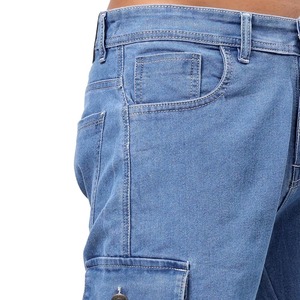 Pantalones Cortos de Mezclilla para Hombre en Oferta, con Bolsillos Laterales y Diseño Único, para Usar en Días de Verano, Pantalones Cortos de Mezclilla de Alta Calidad - Product Image 4