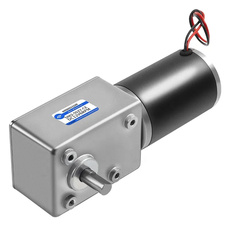 Xinyongtai 200KG,CM 200KG LAST 5882-50ZY 5882 50ZY 12V 24V Turbinen schnecke DC-Getriebe motor mit hohem Drehmoment und niedriger Drehzahl