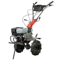 Mini Tractor de Gasolina 170, 2WD, Cultivador, con Rotocultor y Equipo de Deshierbe, 7HP, 4.0 kW