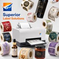 Offre Spéciale : Imprimante d'étiquettes rouleau à rouleau 6 couleurs pour bouteilles de parfum et autocollants cosmétiques – Machine d'impression d'étiquettes adhésives haute vitesse