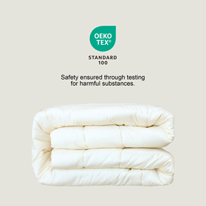 <span class=keywords><strong>Couette</strong></span> en laine douce <span class=keywords><strong>et</strong></span> <span class=keywords><strong>chaude</strong></span> avec rembourrage 100% laine australienne de qualité supérieure, légère pour toutes les saisons - Product Image 3