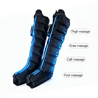 Masseur pour les jambes pour la circulation et le soulagement de la douleur, masseur à compression d'air pour les pieds et les mollets