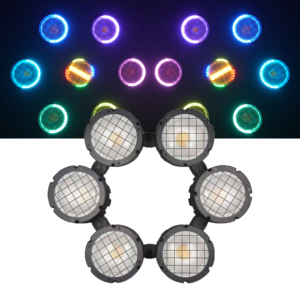 IP65 Par LED 178X2W RGBAWW 5in1 300W <span class=keywords><strong>Single</strong></span> <span class=keywords><strong>Blinder</strong></span> <span class=keywords><strong>Eye</strong></span> Outdoor Waterdichte Publieksverlichting met Strip Ring Stage Light Kan worden samengesteld - Product Image 4