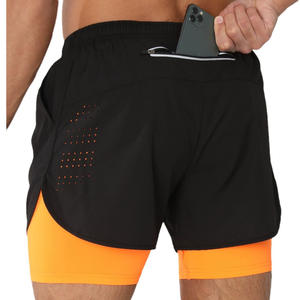 Shorts de sport unisexes de haute qualité pour hommes, séchage rapide, maille respirante, <span class=keywords><strong>taille</strong></span> mi-haute, essentiels pour hommes - Product Image 6