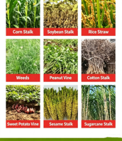 Broyeur multifonctionnel pour herbe, pulvérisateur d'aliments pour bétail, moulin à grains, machine à broyer le fourrage pour le foin, l'ensilage, la paille et les fourrages frais