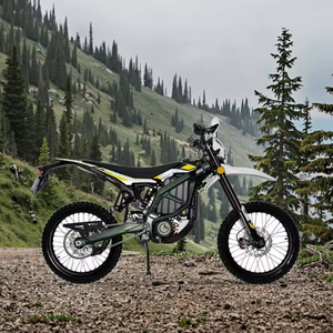 Offre Spéciale : Moto Électrique Ultra Haute Vitesse 12500W avec Batterie Lithium 55AH Longue Autonomie, All-Terrain, Alliage d'Aluminium Avant - Product Image 5