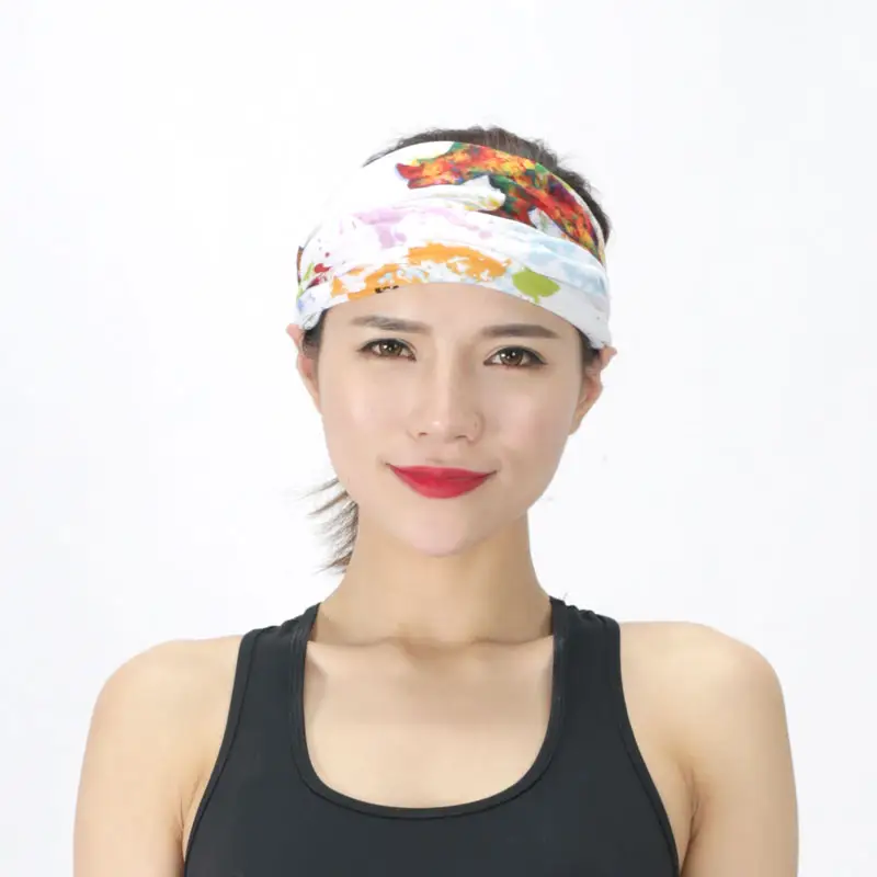 Multifunctional उपहार Headwear अनुकूलित मुद्रण प्रचार Bandana खेल सहज हेडबैंड Bandanas