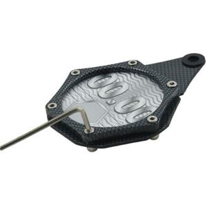 Support de <span class=keywords><strong>plaque</strong></span> d'<span class=keywords><strong>immatriculation</strong></span> en alliage d'aluminium pour moto - Cadre hexagonal pour scooter, <span class=keywords><strong>cyclomoteur</strong></span> et véhicules à moteur - Product Image 5