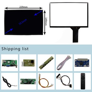 Carte de circuit imprimé personnalisée VGA 2AV et écran tactile PC B101UAN02.1 <span class=keywords><strong>10</strong></span>,1 pouces 1920x1200 écran LCD IPS - Product Image 5