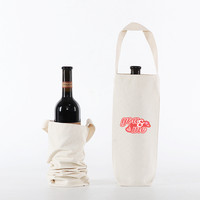 Sac à vin en toile de coton pour 2, 4 ou 6 bouteilles, sacs de transport avec séparateurs amovibles, sacs écologiques réutilisables pour les courses et le vin
