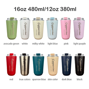 Petite tasse de voyage en acier inoxydable, anti-fuite, incassable, compacte, pour le café, idéale pour les voyages et le bureau, <span class=keywords><strong>vente</strong></span> directe d'usine - Product Image 1