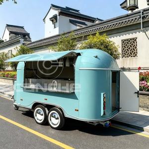 Remolque de Comida Estándar del Reino Unido, Irlanda y Europa, Carrito de Comida Móvil Personalizado Único para Exteriores, Camión de Comida, Remolque para Barbacoa - Product Image 2