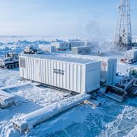 Enceinte de sécurité certifiée IECEx, conteneur antidéflagrant pour SCR, maison intégrée pour commande CC pour plateforme offshore