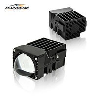 Projecteur LED à grille unique 5000K, lampe auxiliaire de calandre avant personnalisable et librement combinable pour la rénovation de véhicules