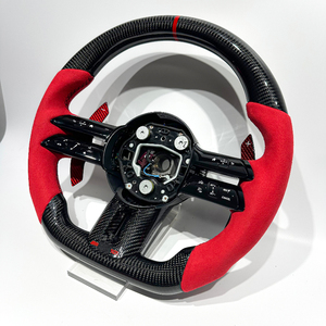 Volante de fibra de carbono personalizable Plug and Play para mercedes-benz Dragonfly Style W809 W177 W205 W204 W213 W212 W222 W463 - Product Image 4