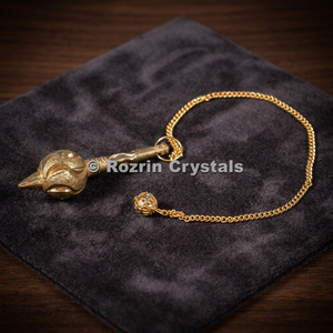 Pendentifs Gada en métal - Pierre précieuse d'agate - Décoration Feng Shui sculptée et gravée pour la maison - En vente |   Acheter en ligne - Product Image 3