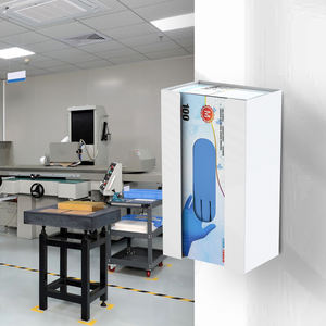 FANDA SOPORTE DE GUANTE DESECHABLE COLOR BLANCO DISPENSADOR DE PPE MONTADO EN LA PARED DISPENSADOR DE ALMACENAMIENTO HECHO EN TAIWÁN - Product Image 1