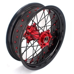 Juego de Ruedas de 17 Pulgadas para Motocross <span class=keywords><strong>Supermotard</strong></span>, Personalizadas, de Aleación de Aluminio, para <span class=keywords><strong>KTM</strong></span> SXF <span class=keywords><strong>EXC</strong></span> XCW XC-F - Product Image 5