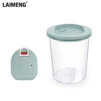 Pompe à vide automatique rechargeable par USB, ensemble de 3 récipients hermétiques pour aliments, en plastique ABS, pour le stockage de céréales et de denrées sèches