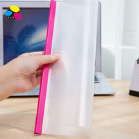 Cubierta de archivo Carpeta de presentación transparente tamaño A4 impermeable barato personalizado