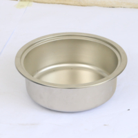 Baril de stockage professionnel en acier inoxydable sur mesure, fabriqué en usine, avec procédé de repoussage profond et finition satinée