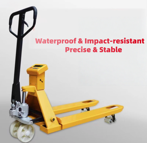 Handpallettruck 2-3 ton met elektronische weegschaal, heftruck met weegschaal, transportkar met weegschaal, heftruck met weegschaal - Product Image 5