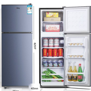 62L Small <b>Refrigerator</b> for Top and Bottom Equipped With Movable Partitions Household Compact Design for Small Spaces Fit - Product Image 3