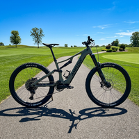 Nouveau vélo électrique Amflow PR Carbon Avinox M2S 2027, vélo de montagne électrique léger, batterie lithium-ion 800Wh avec chargeur en stock
