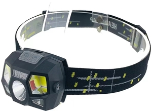 Linterna Frontal LED COB Recargable y Ajustable, Impermeable, con Sensor de Movimiento, para Camping, Pesca, Correr, Trabajar, Portátil - Product Image 2