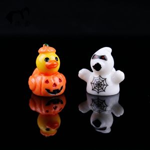 Nuovo Prodotto per Halloween: Accessori in Resina Fai-da-Te a Forma di Diavolo, Teschio, Zucca, Paperella, Ornamenti Animali - Product Image 1